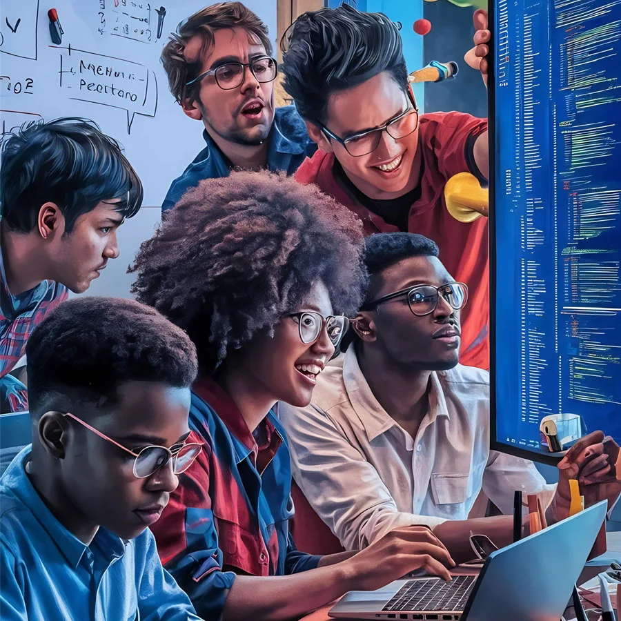 Illustration of hackathon challenge creation